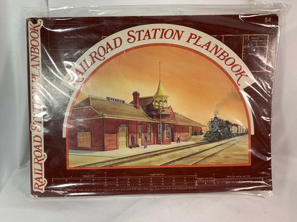 Railroad Station Plan Book